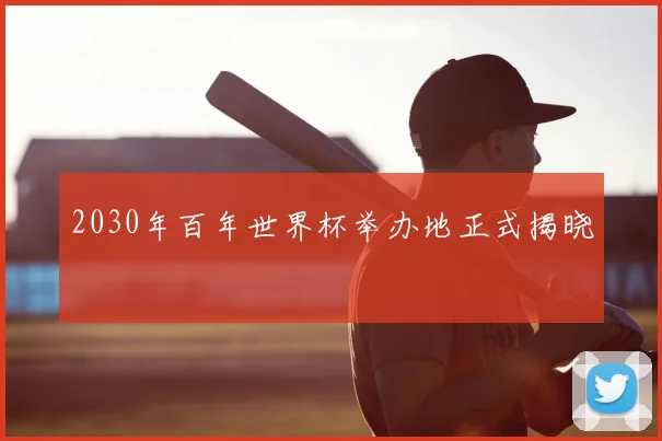 2030年百年世界杯举办地正式揭晓